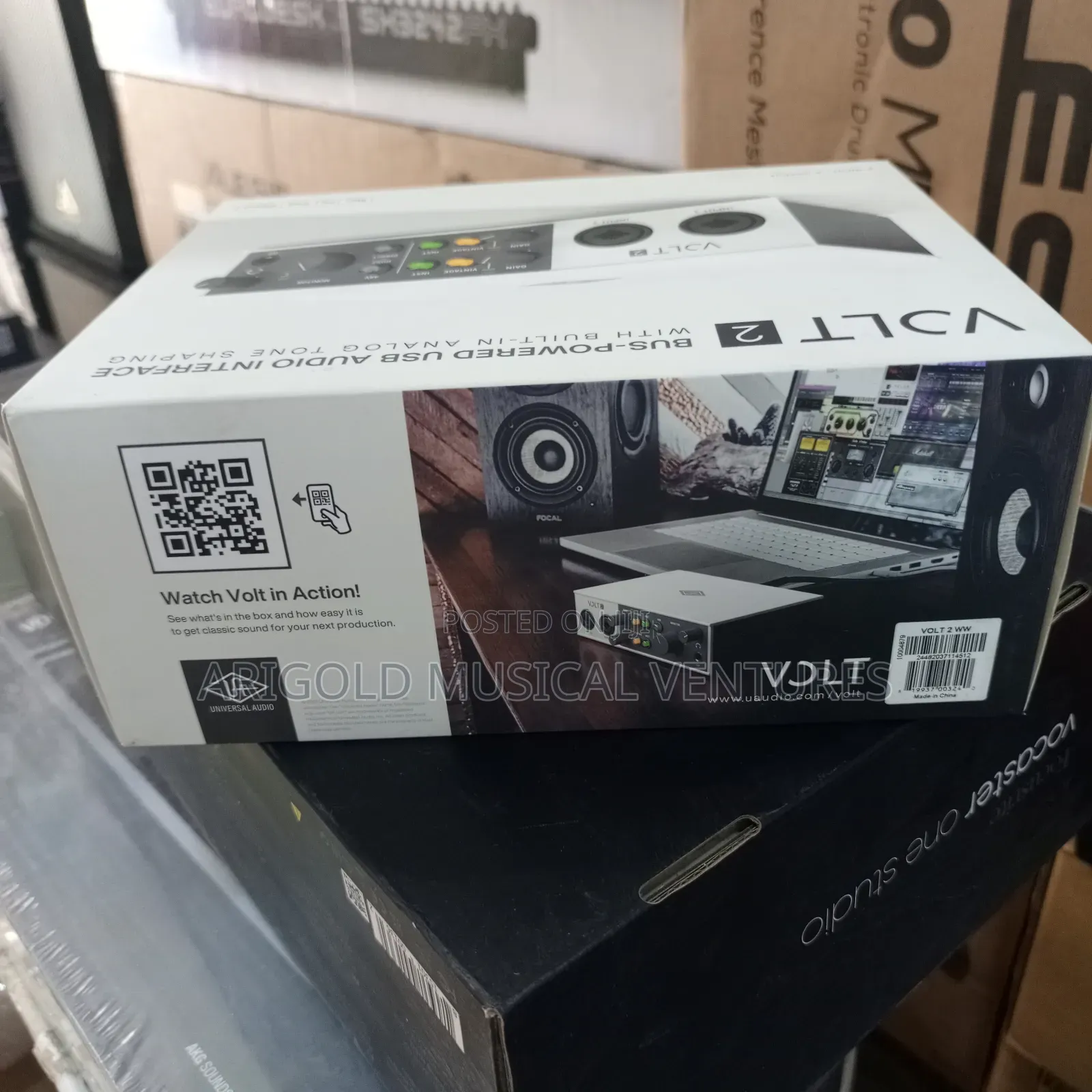 Professional Studio Soundcard Volt 2 Big Name