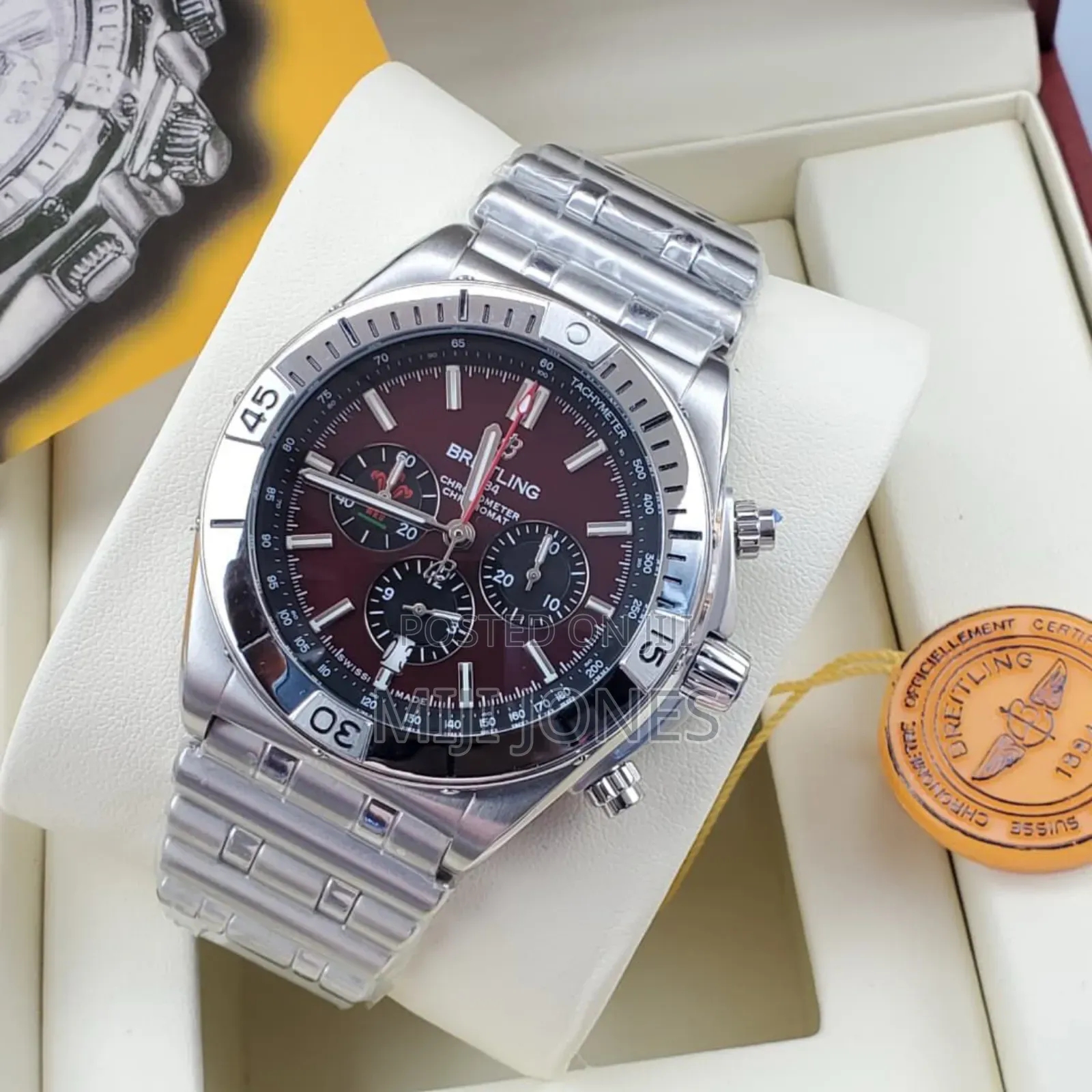 "Breitling Chronomat B01 42 Replica Two-Tone Watch for Men"