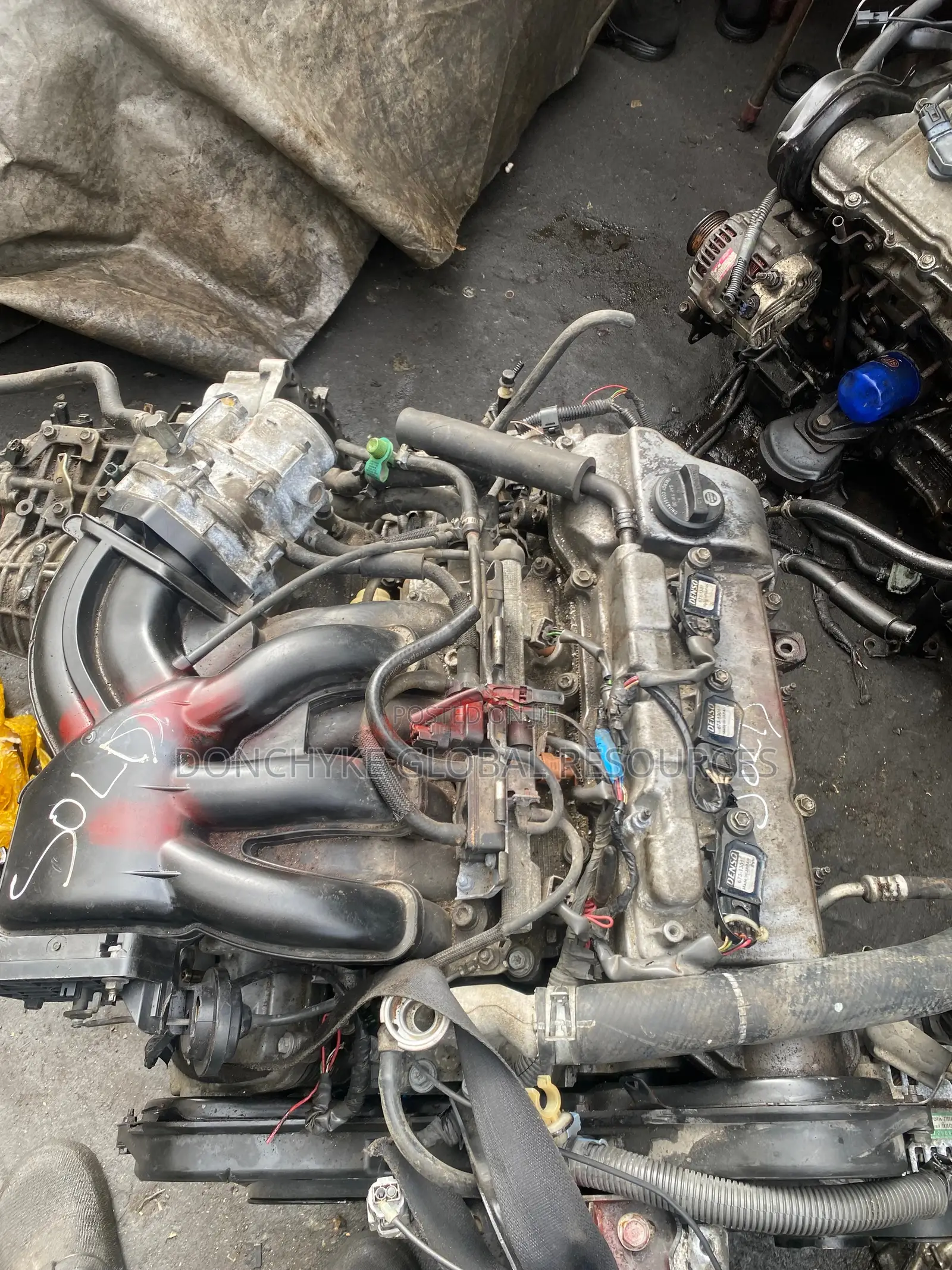 3mz Engine and Gearbox 13pin 4wd Direct Tokunbo V6
