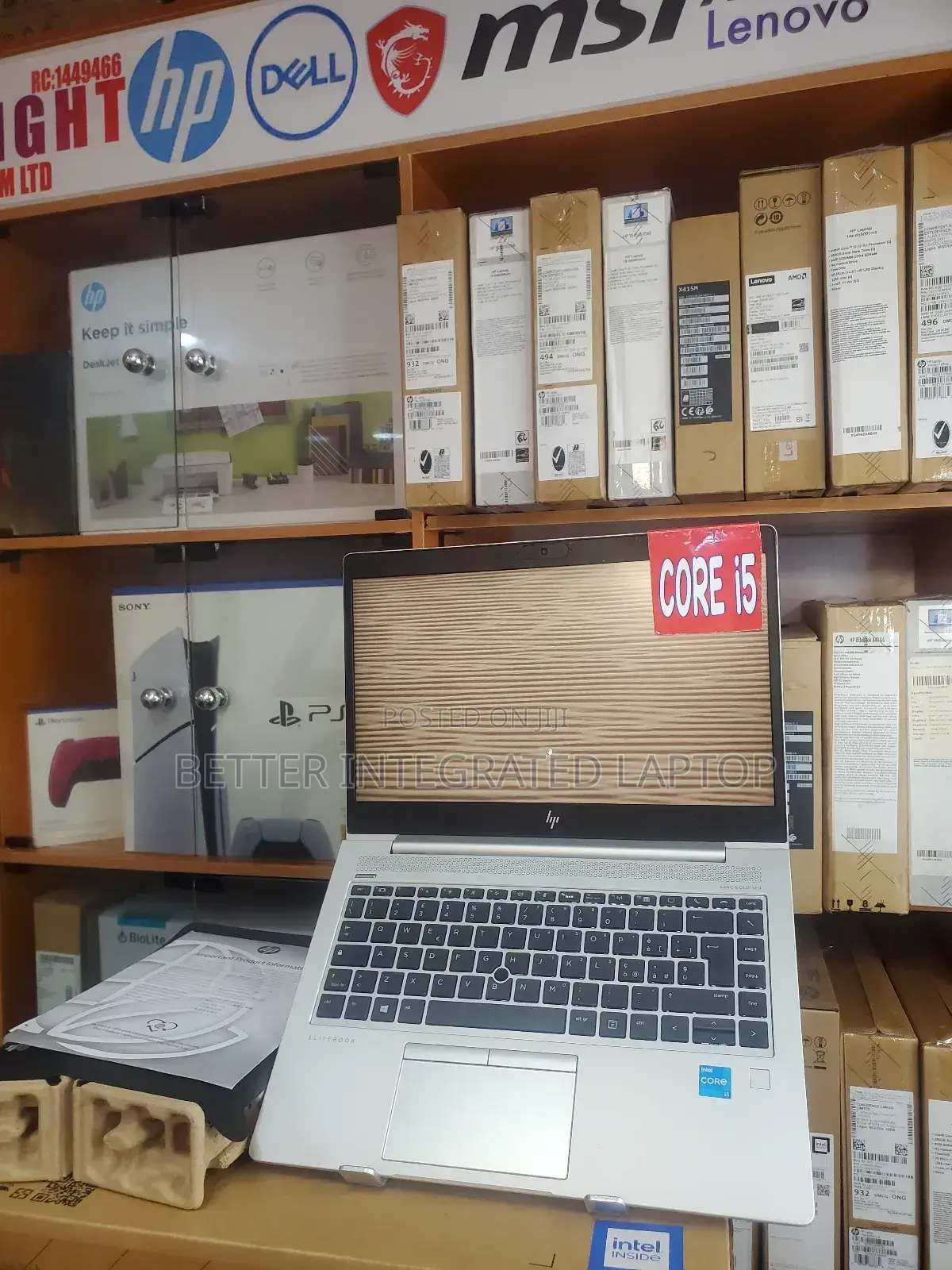 New Laptop HP ProBook 440 G6 8GB Intel Core i5 SSD 1T