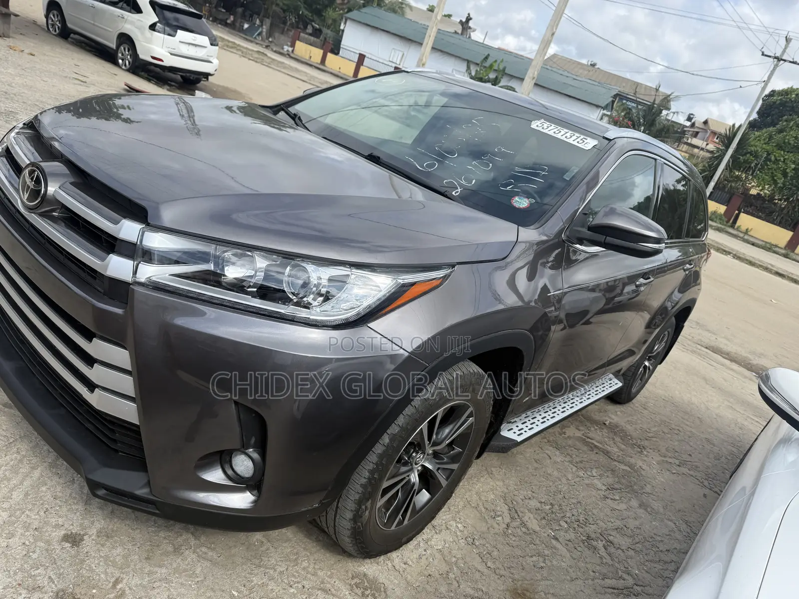 Toyota Highlander XLE V6 4x4 (3.5L 6cyl 6A) 2016 Gray