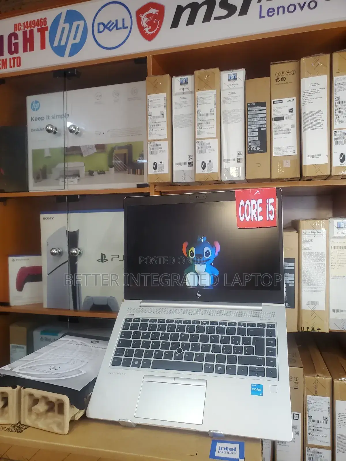 New Laptop HP ProBook 440 G7 16GB Intel Core I5 SSD 256GB