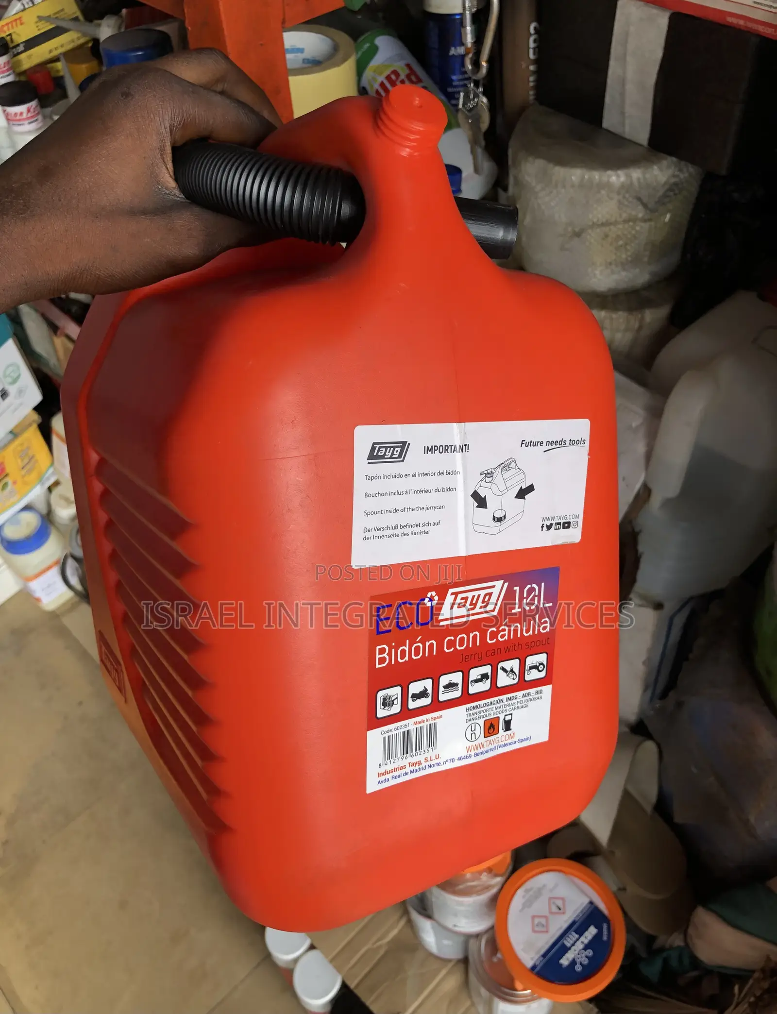 Oil Can 10 Liters