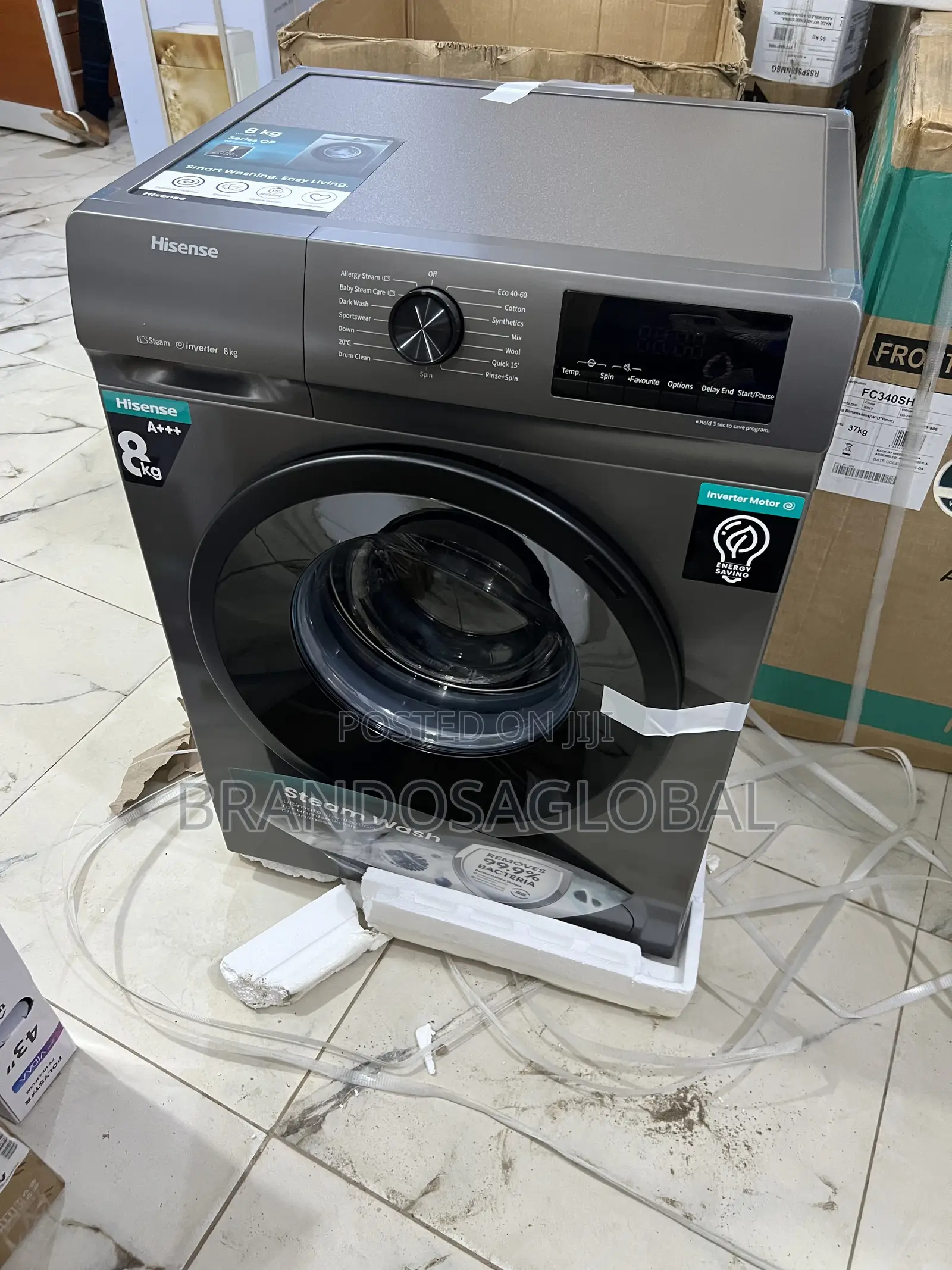 Hisense Wfqp8014t 8kg Front Load Washer – Smart Efficient