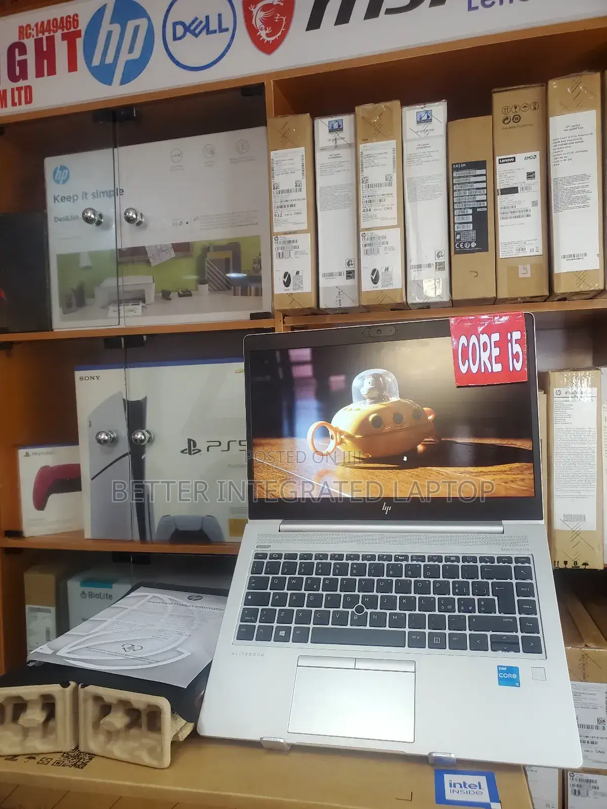 New Laptop HP ProBook 440 G7 16GB Intel Core i5 SSD 1T