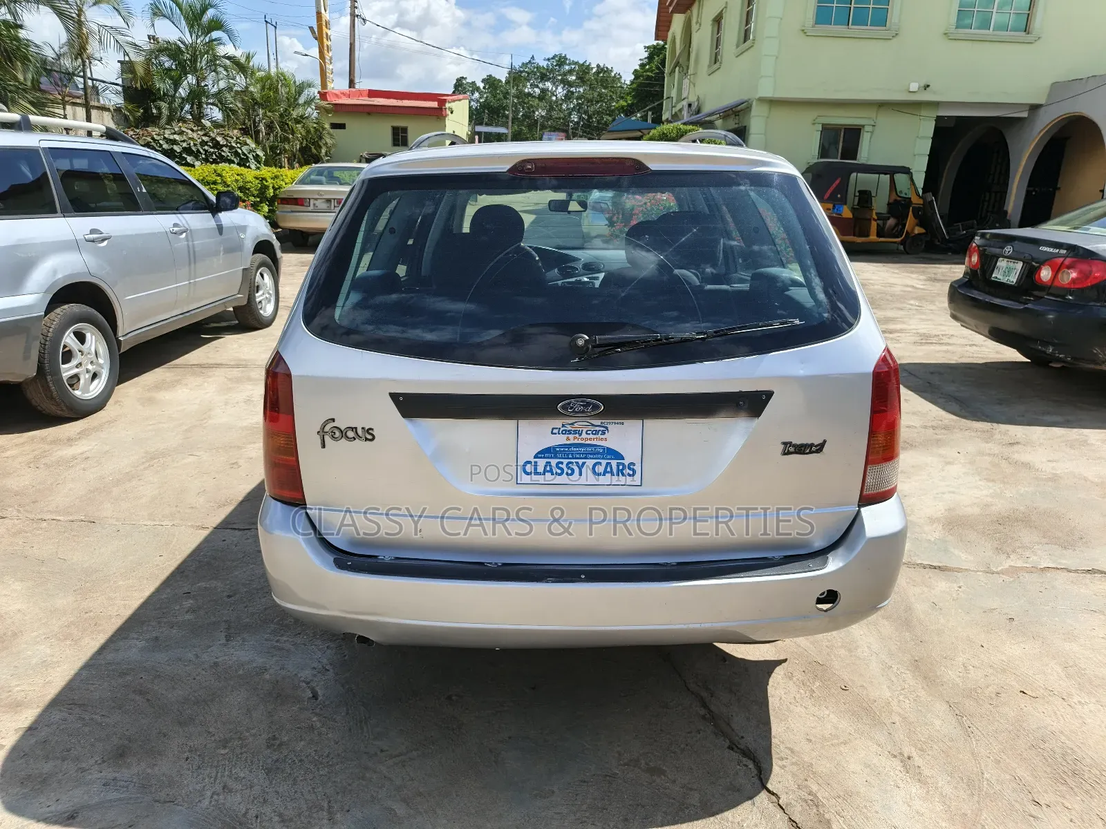 Ford Focus Wagon 2001 Silver