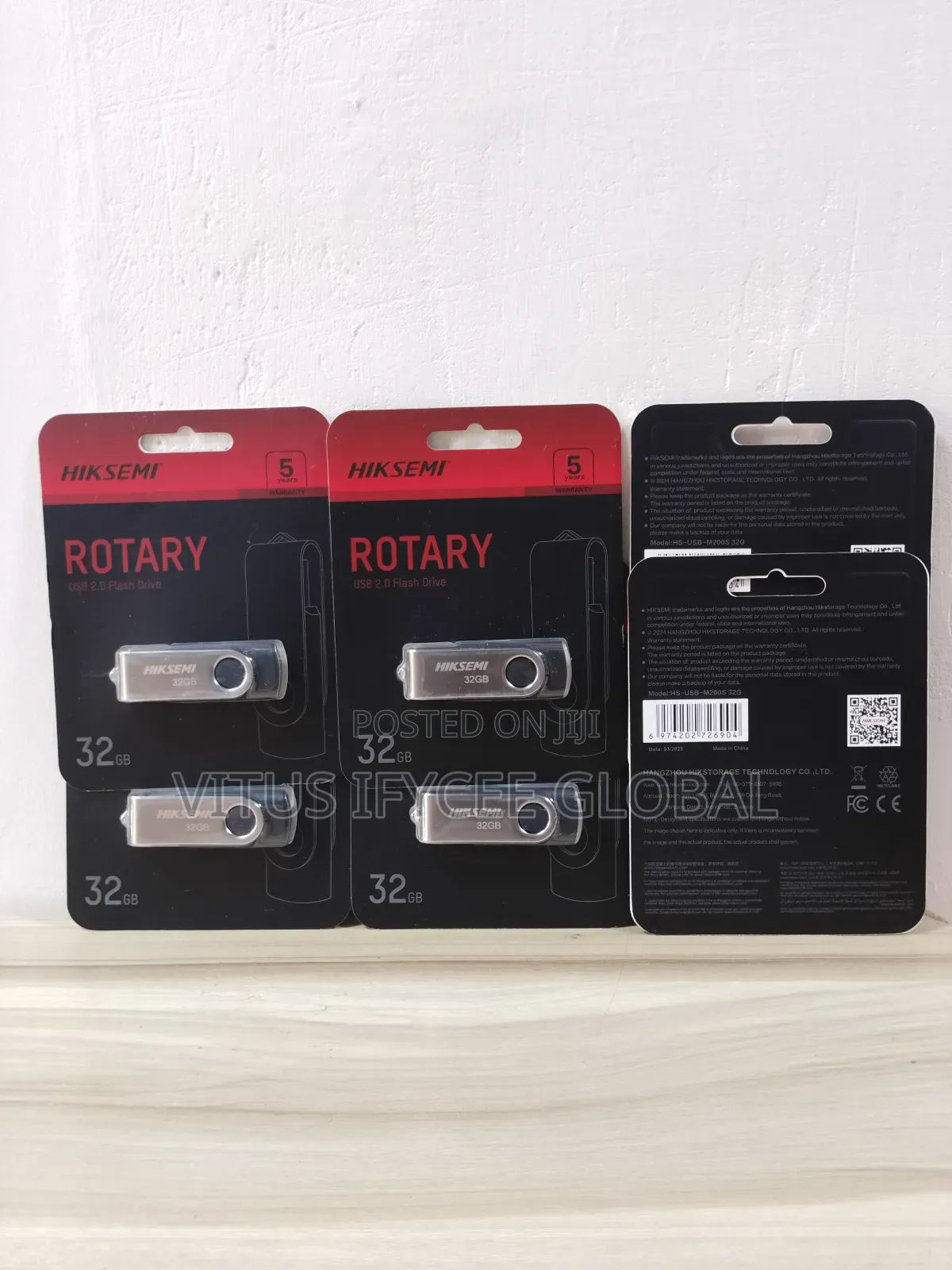 Hiksemi Rotary USB Flash Drive 32gb
