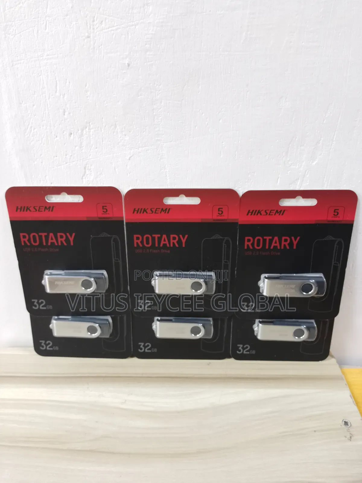 Hiksemi Rotary USB Flash Drive 32gb
