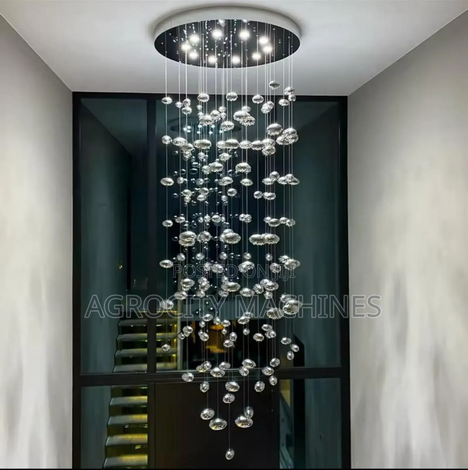 Spiral Raindrop Crystal Chandelier Or A Modern Crystal Pendant .