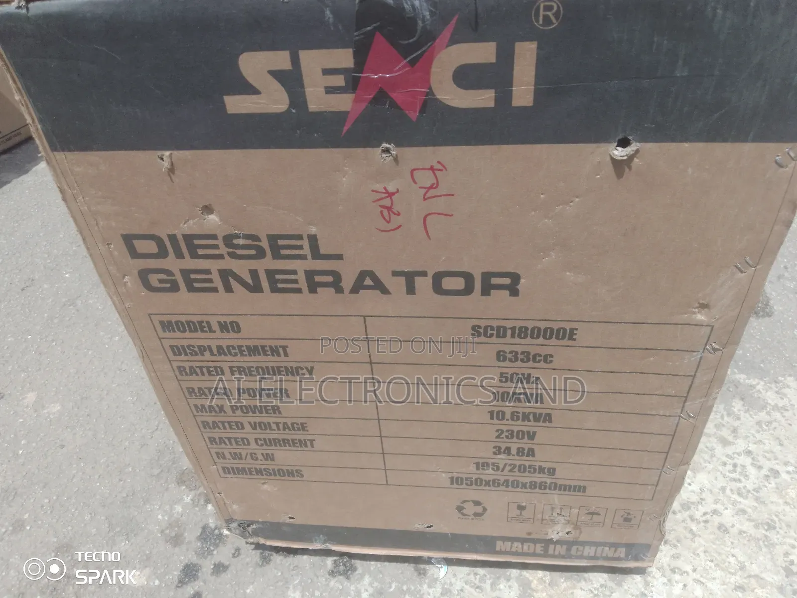 Diesel Generator 10kva Senci