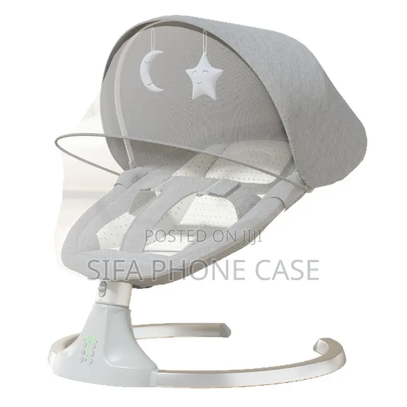 Baby Swing With Bluetooth + Mesh Roof+ Remote Control + U Shaped