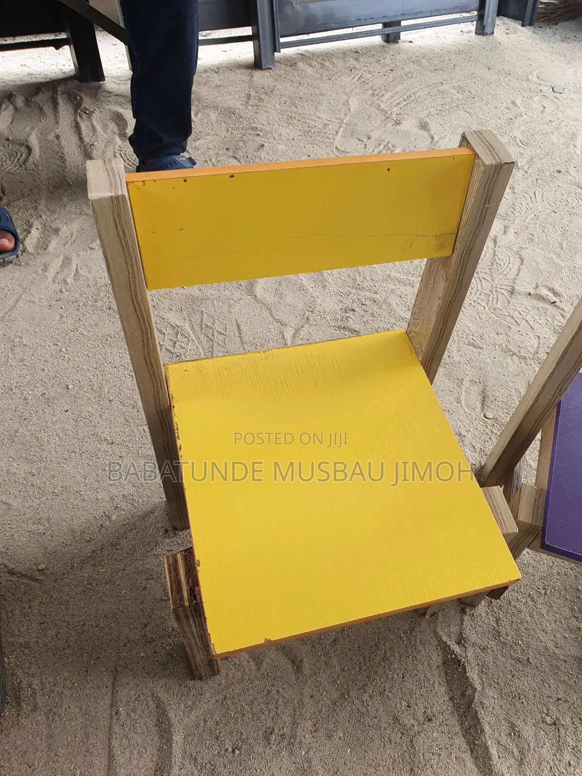 Yelow School Children Chairs