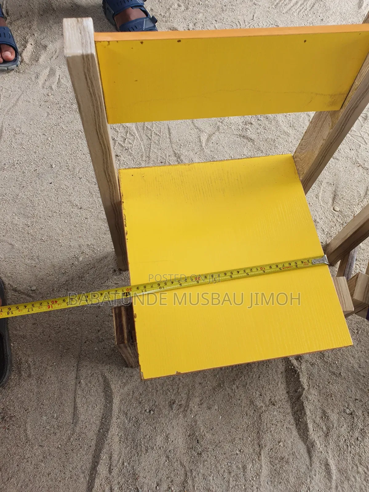 Yelow School Children Chairs