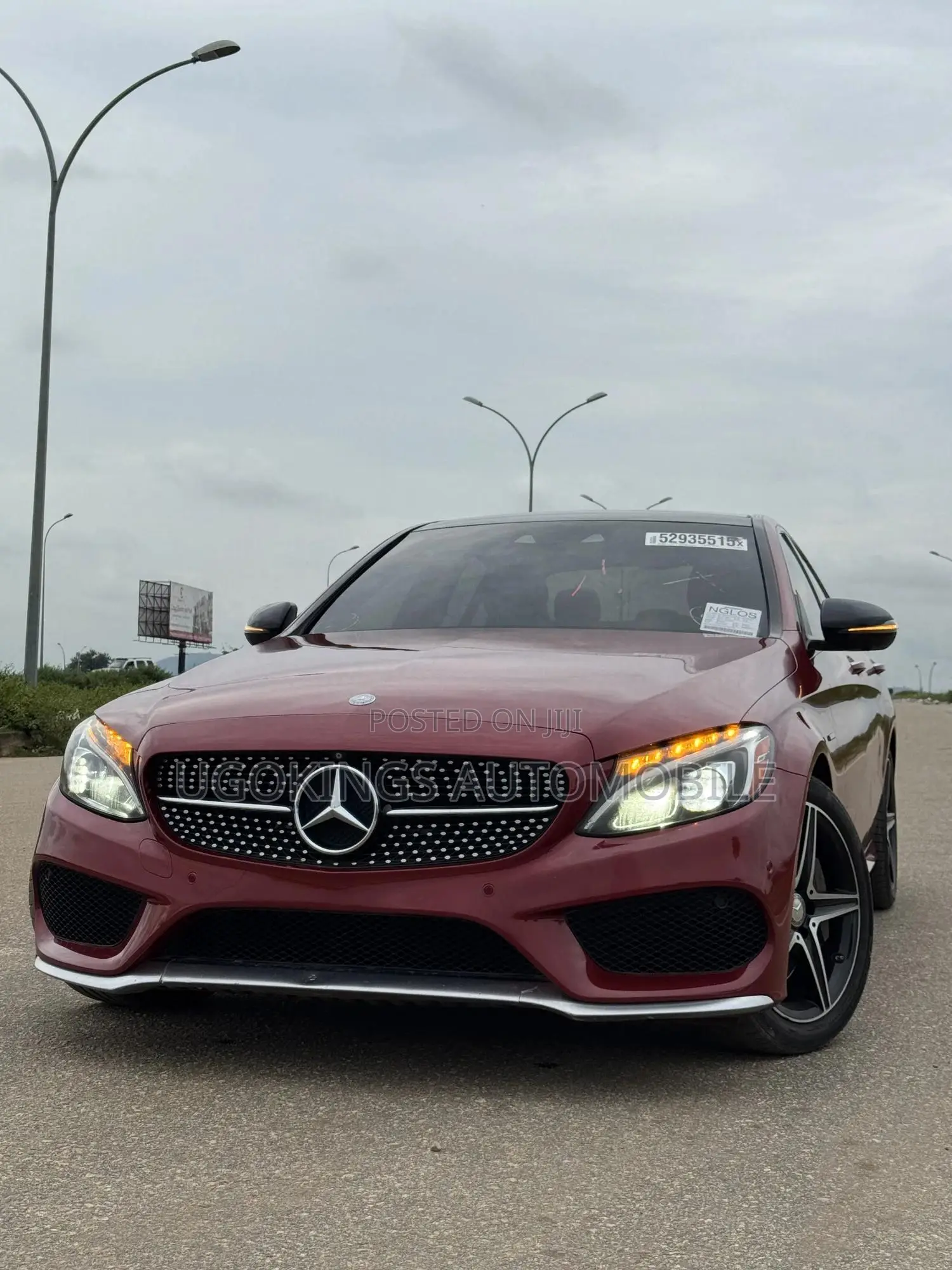 Mercedes-Benz C450 2016 Red