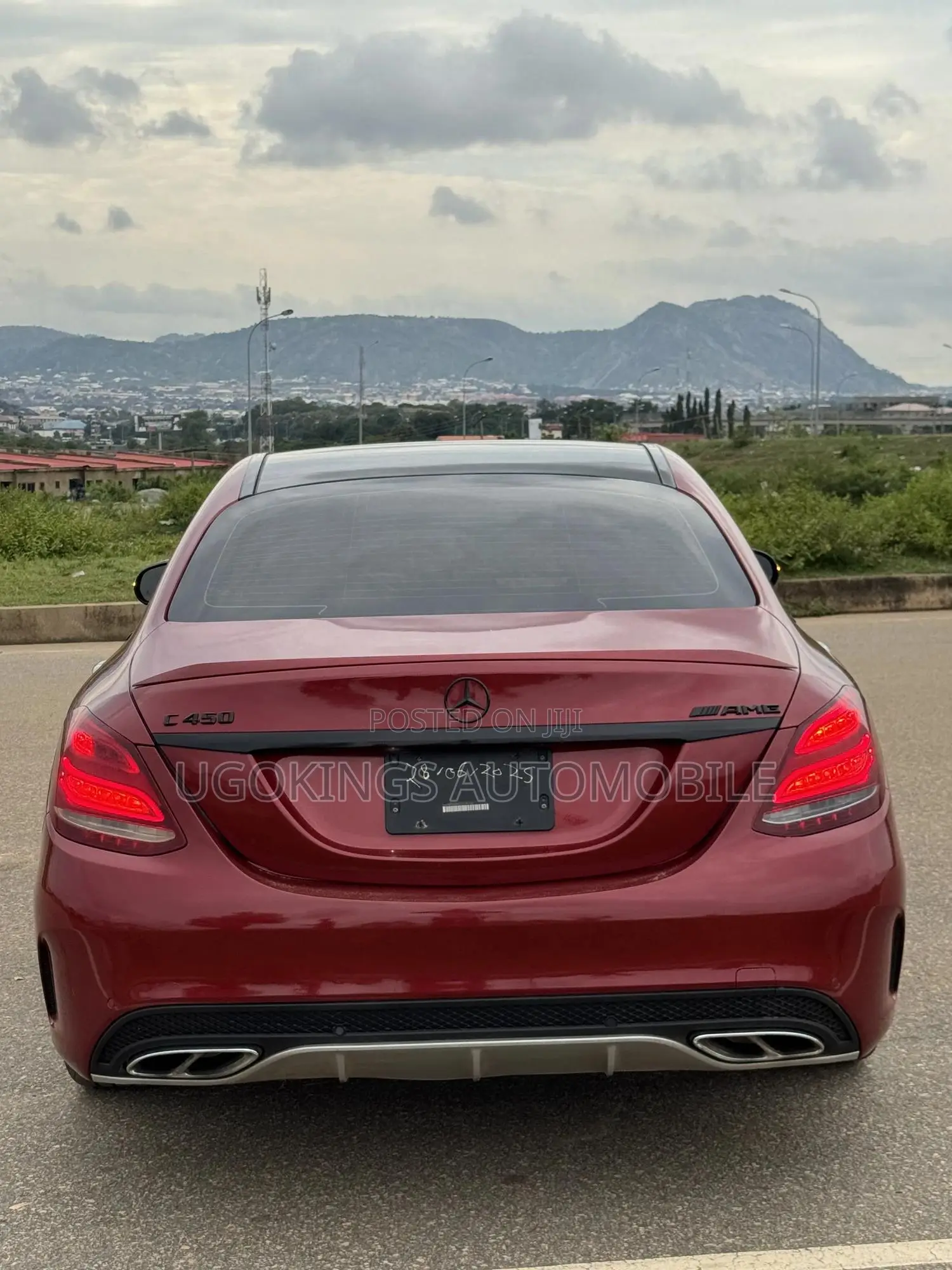 Mercedes-Benz C450 2016 Red