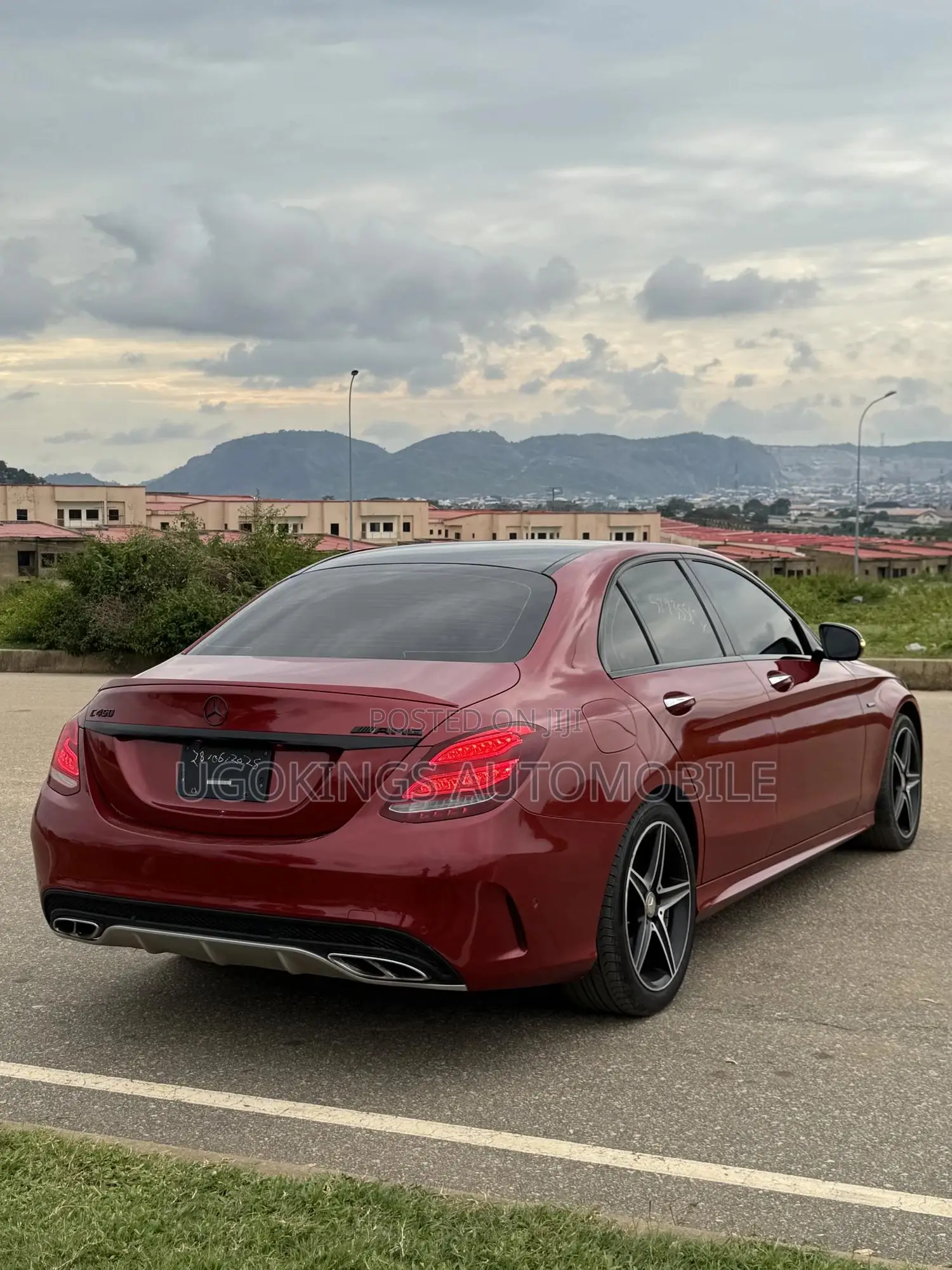 Mercedes-Benz C450 2016 Red