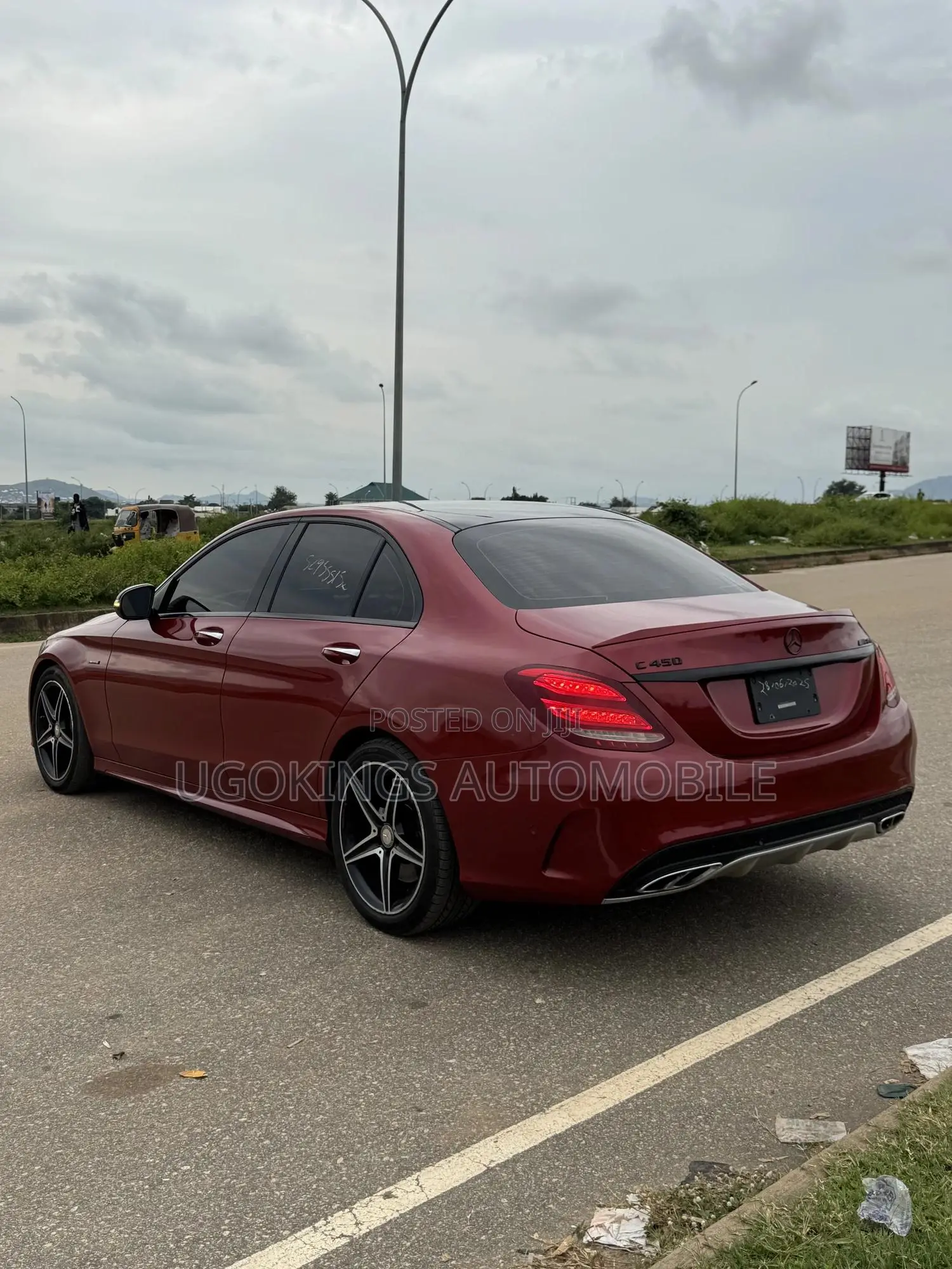 Mercedes-Benz C450 2016 Red