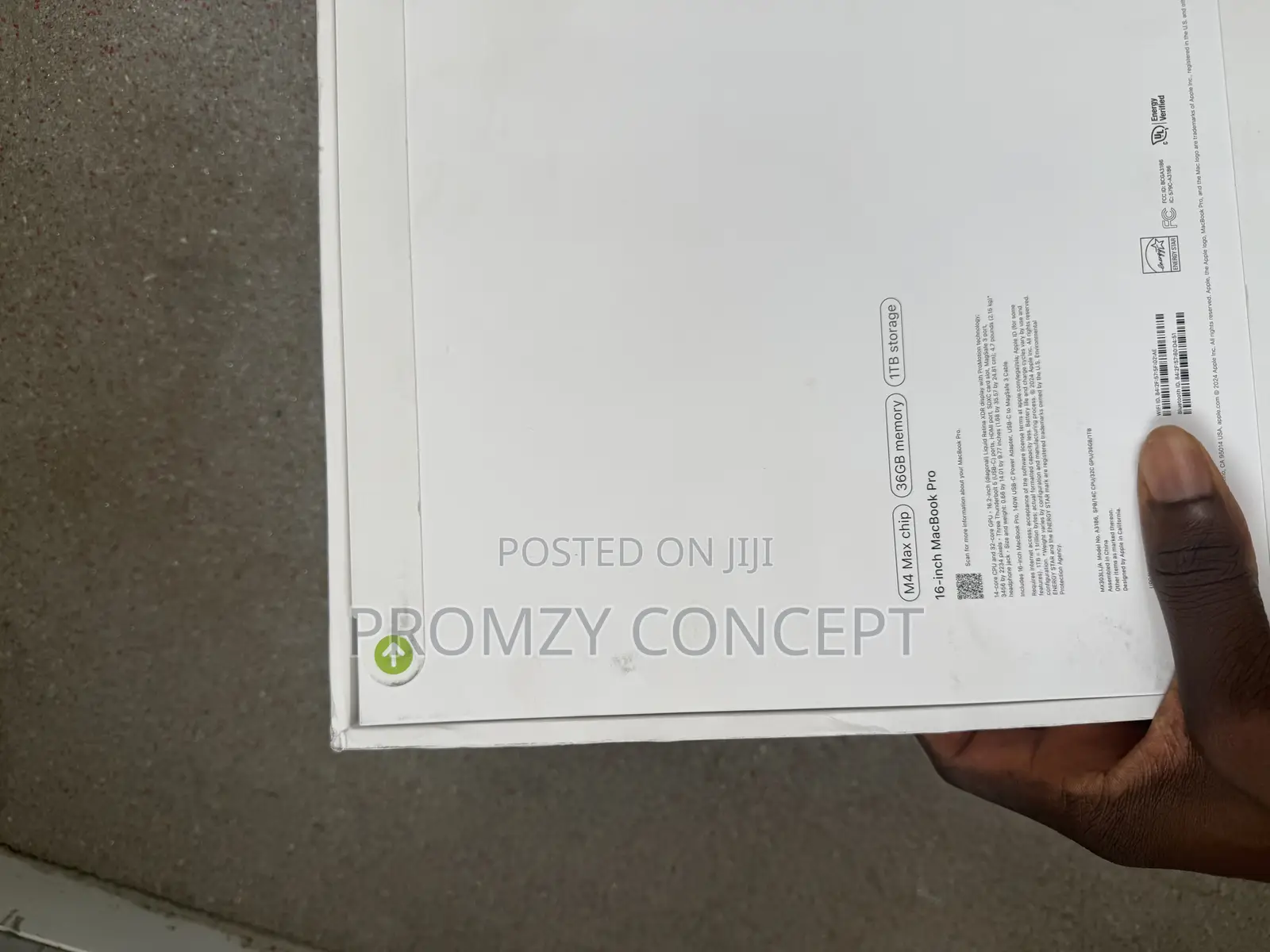 New Apple MacBook Pro 2024 M4 Max 16-inch 36GB Apple M4 Max SSD 1T