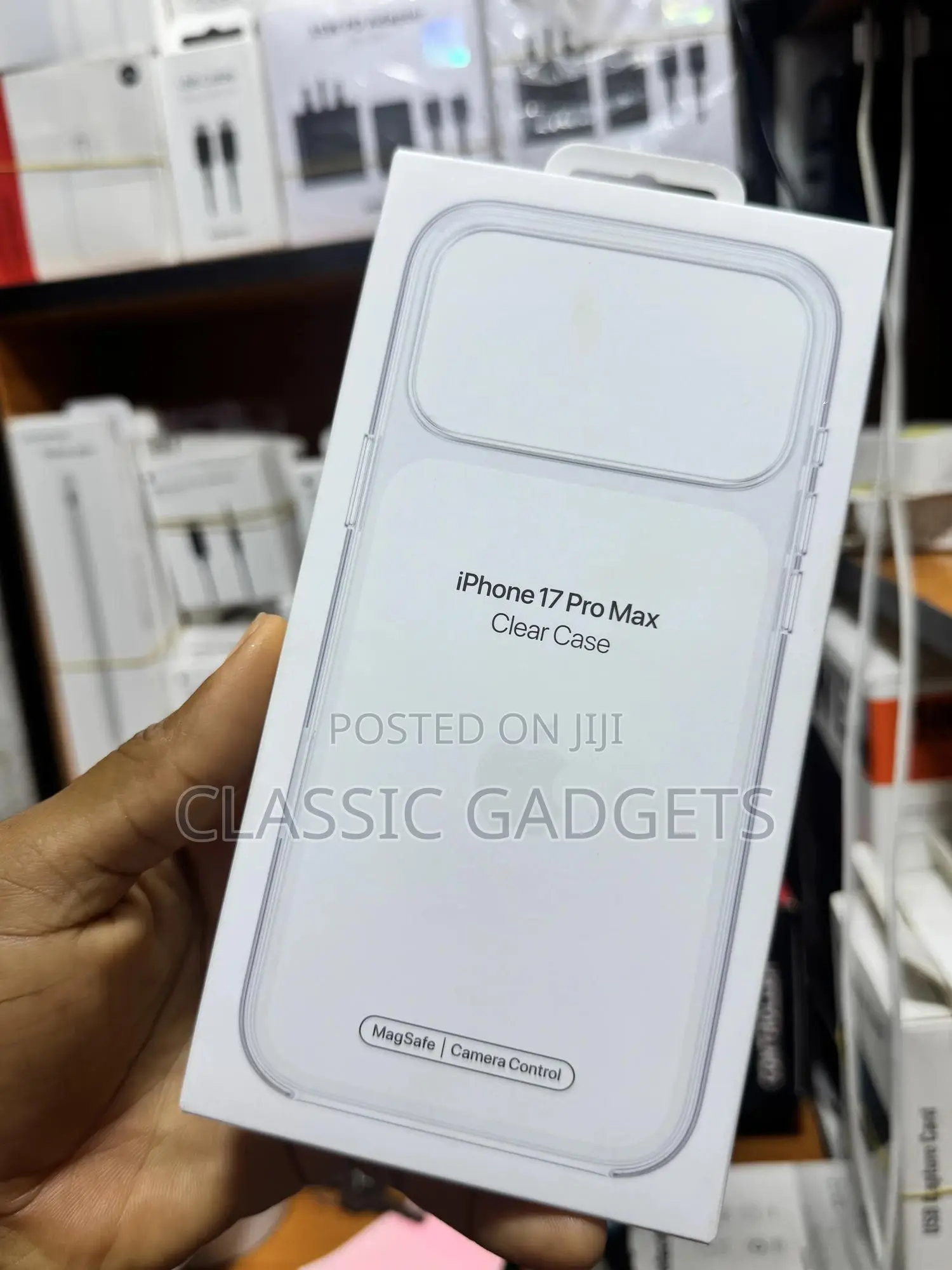 Original Apple Magsafe Clear Case for 17 Pro and 17 Pro Max