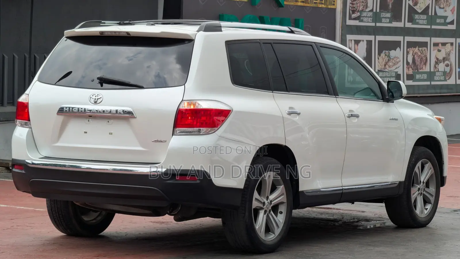 Toyota Highlander Limited 2011 White
