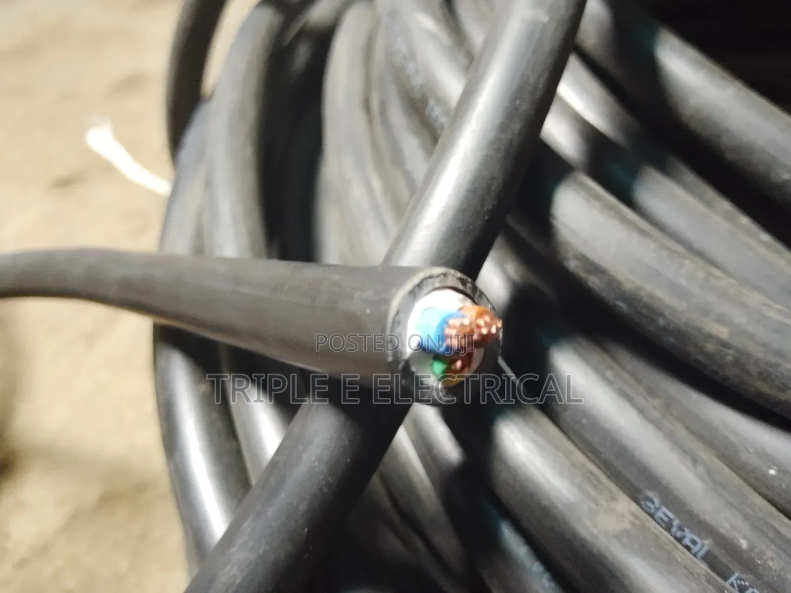 4mm X 3 Core Flexible Cable