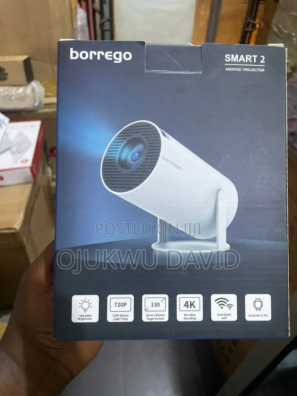 Borrego Smart 2 Portable Projector