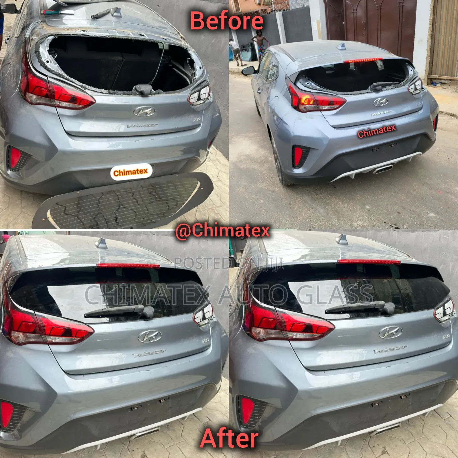 Hyundai Veloster 2020 Back Glass Available