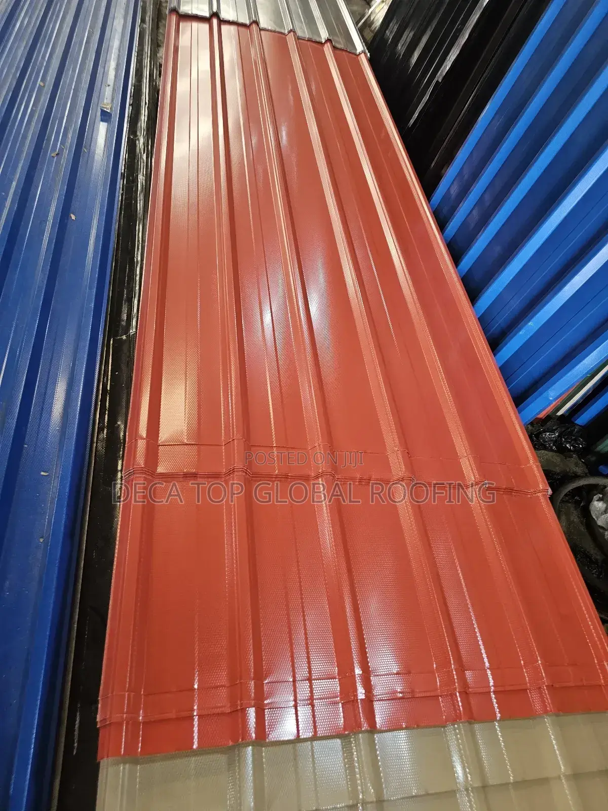 Long Span Roofing Sheets Pure Aluminum Material Oven Baked.