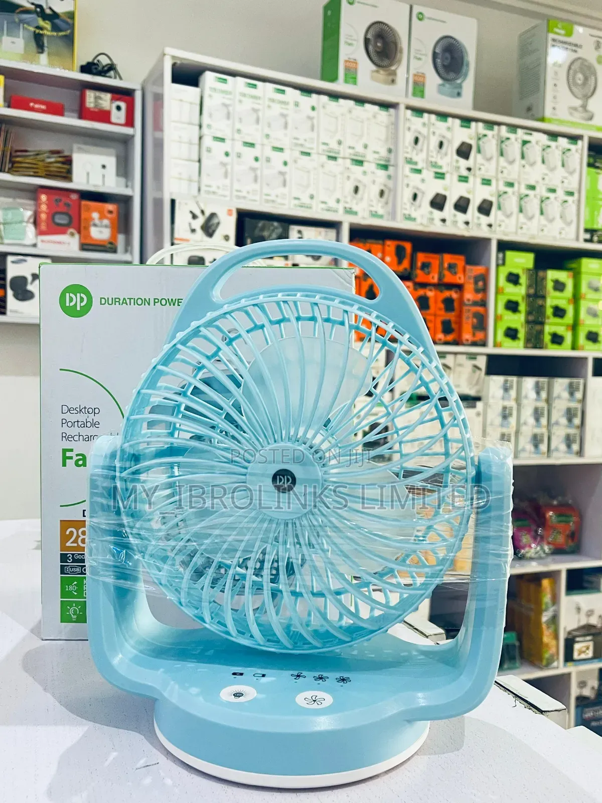 Dp 7620 Rechargeable Fan