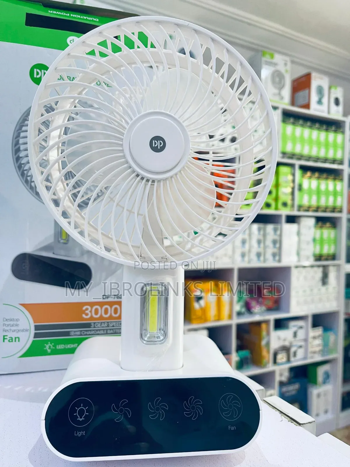 Dp-7624 Rechargeable Fan