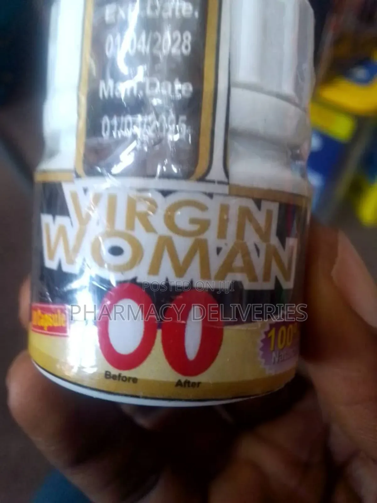  Virgin Woman Herbal Capsules – Ultimate Tightening Feminine Care