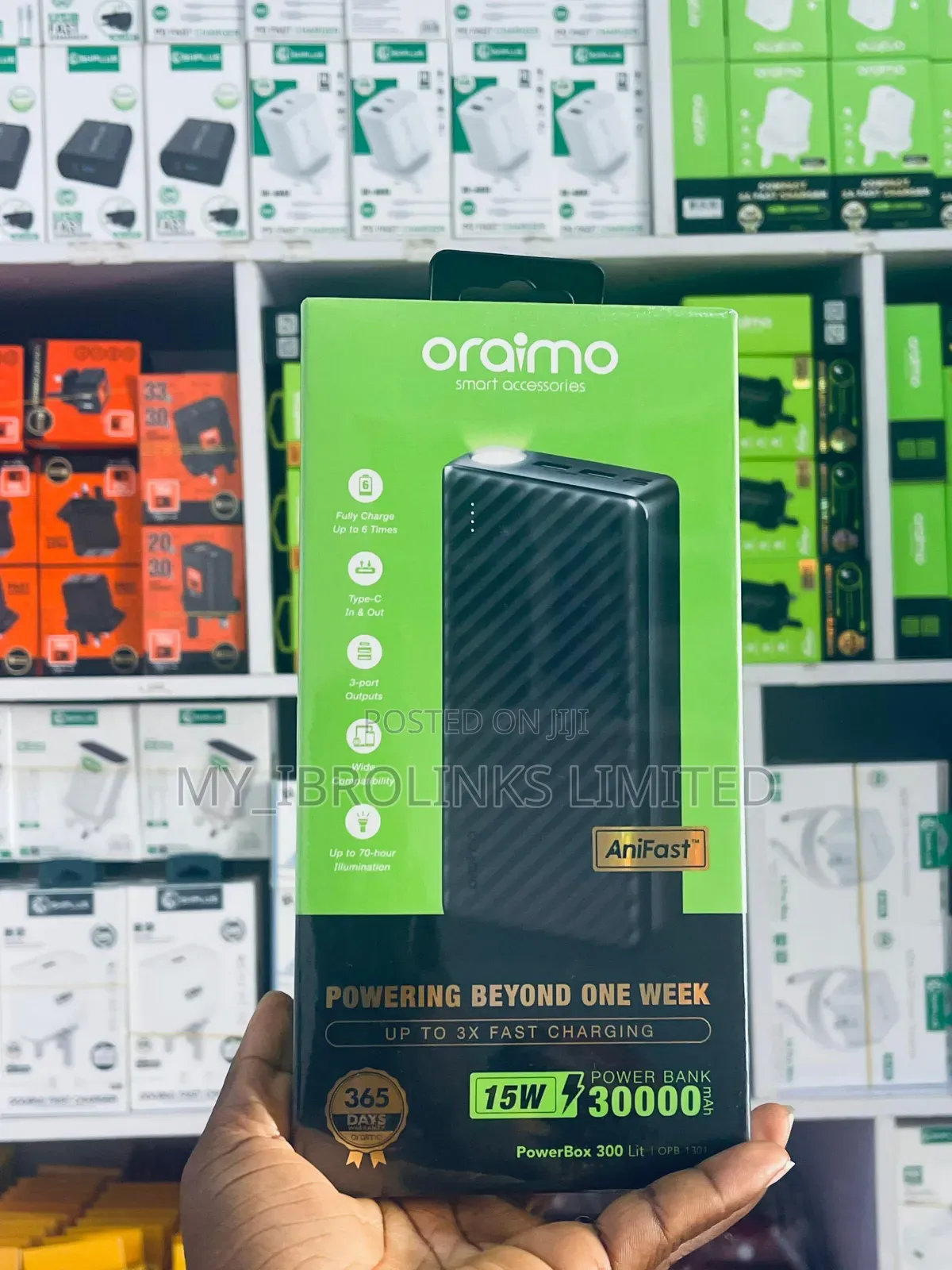 Oraimo Powerbank 30000mah