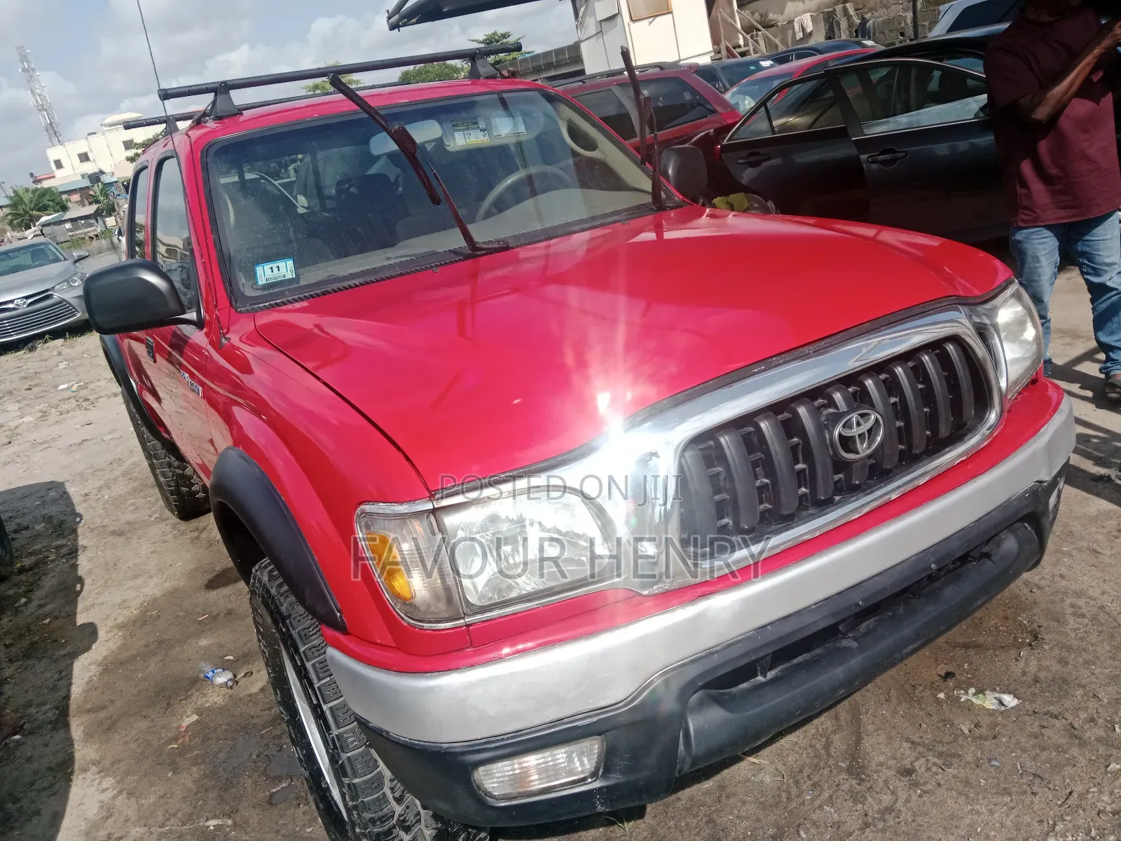 Toyota Tacoma Double Cab V6 4WD 2005 Red