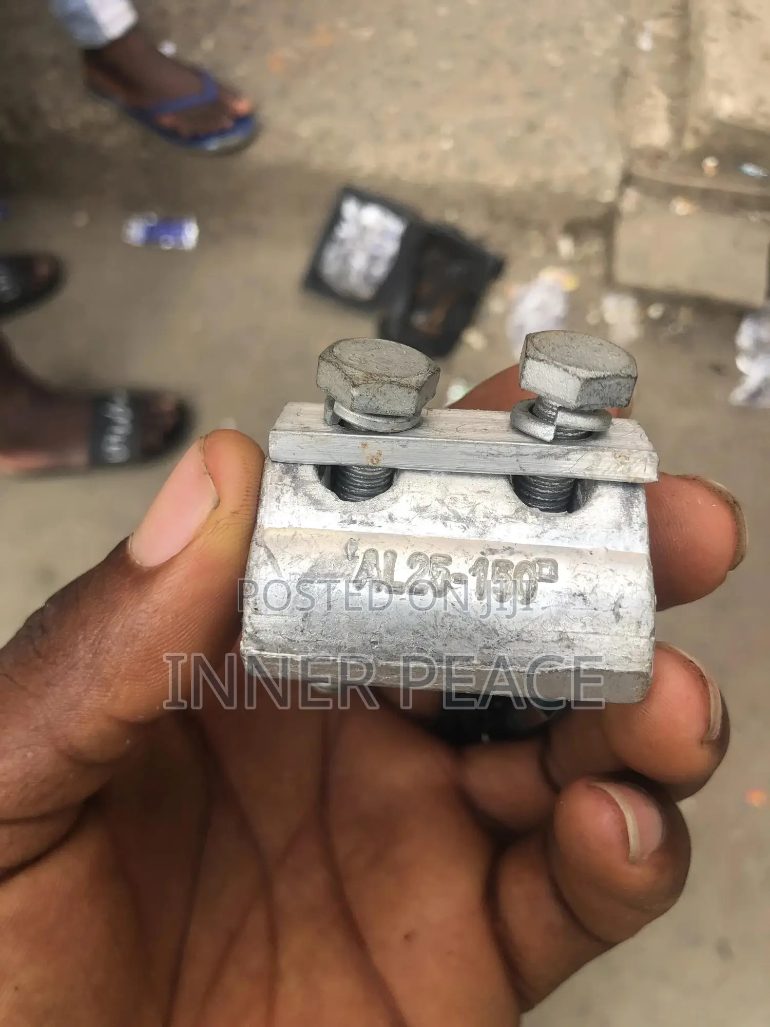 2 Bolt Line Tap Copper to Aluminum