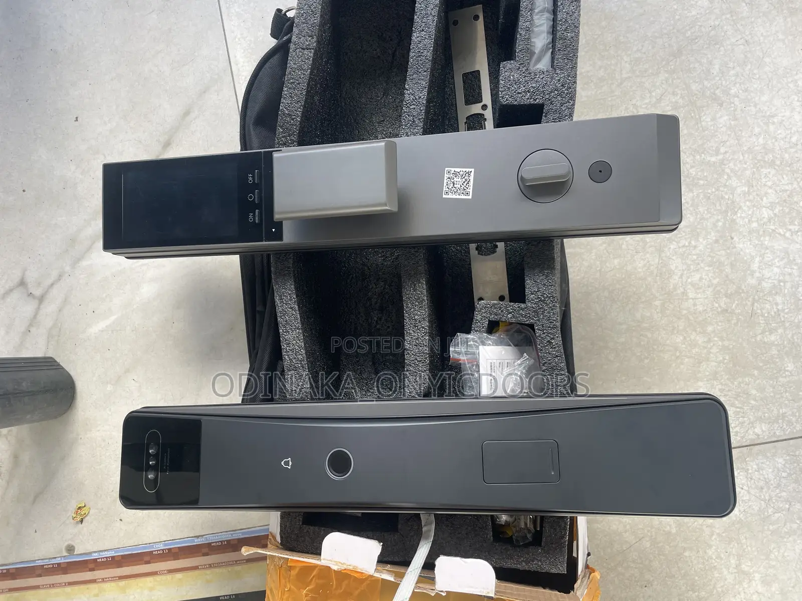 Smart Lock, Finger Print With Face Id And Manual Key
