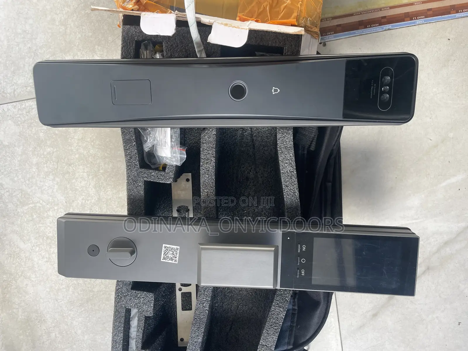 Smart Lock, Finger Print With Face Id And Manual Key