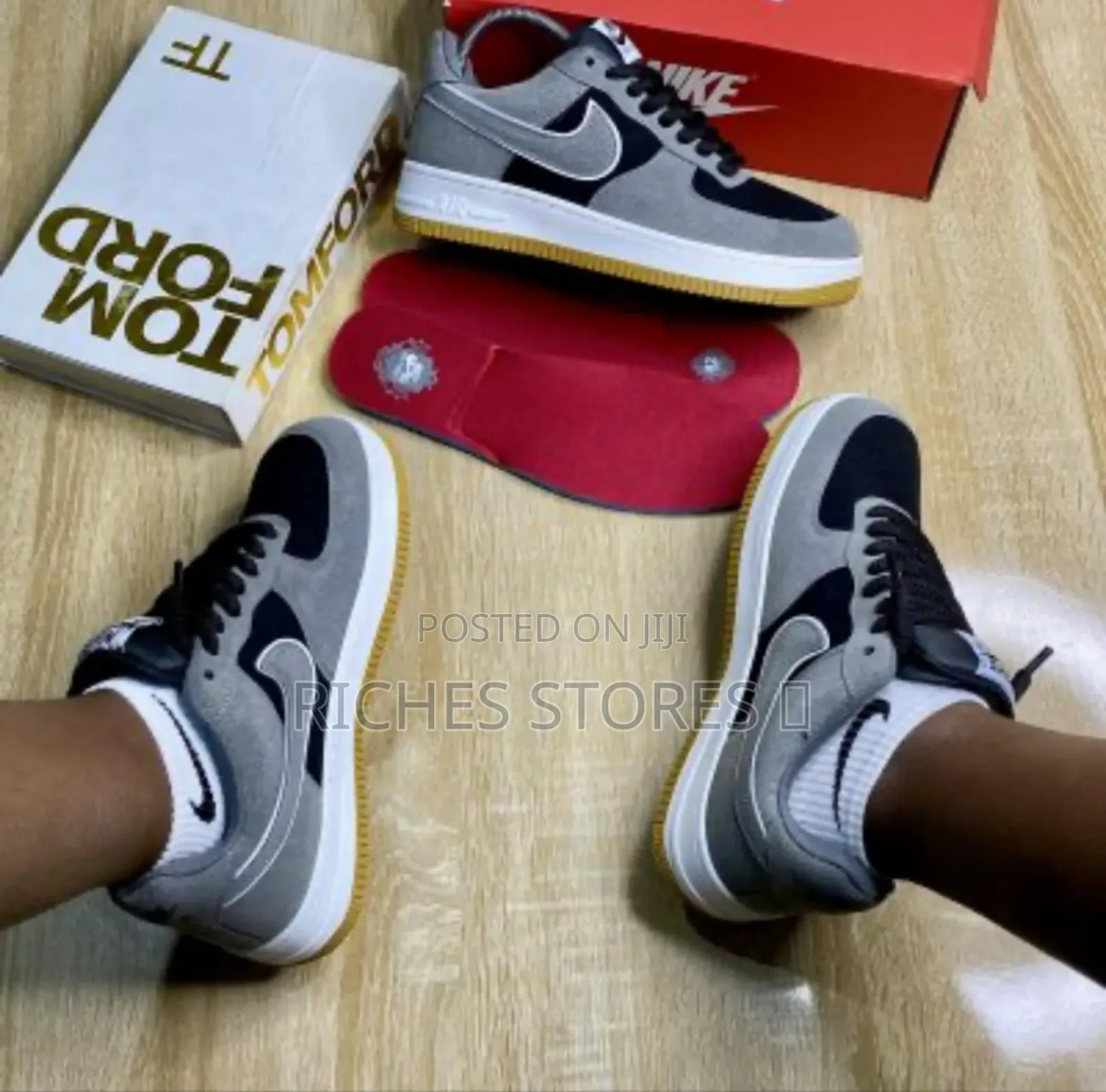 High Quality Nike Air Force 1 Low Suede Sneakers.