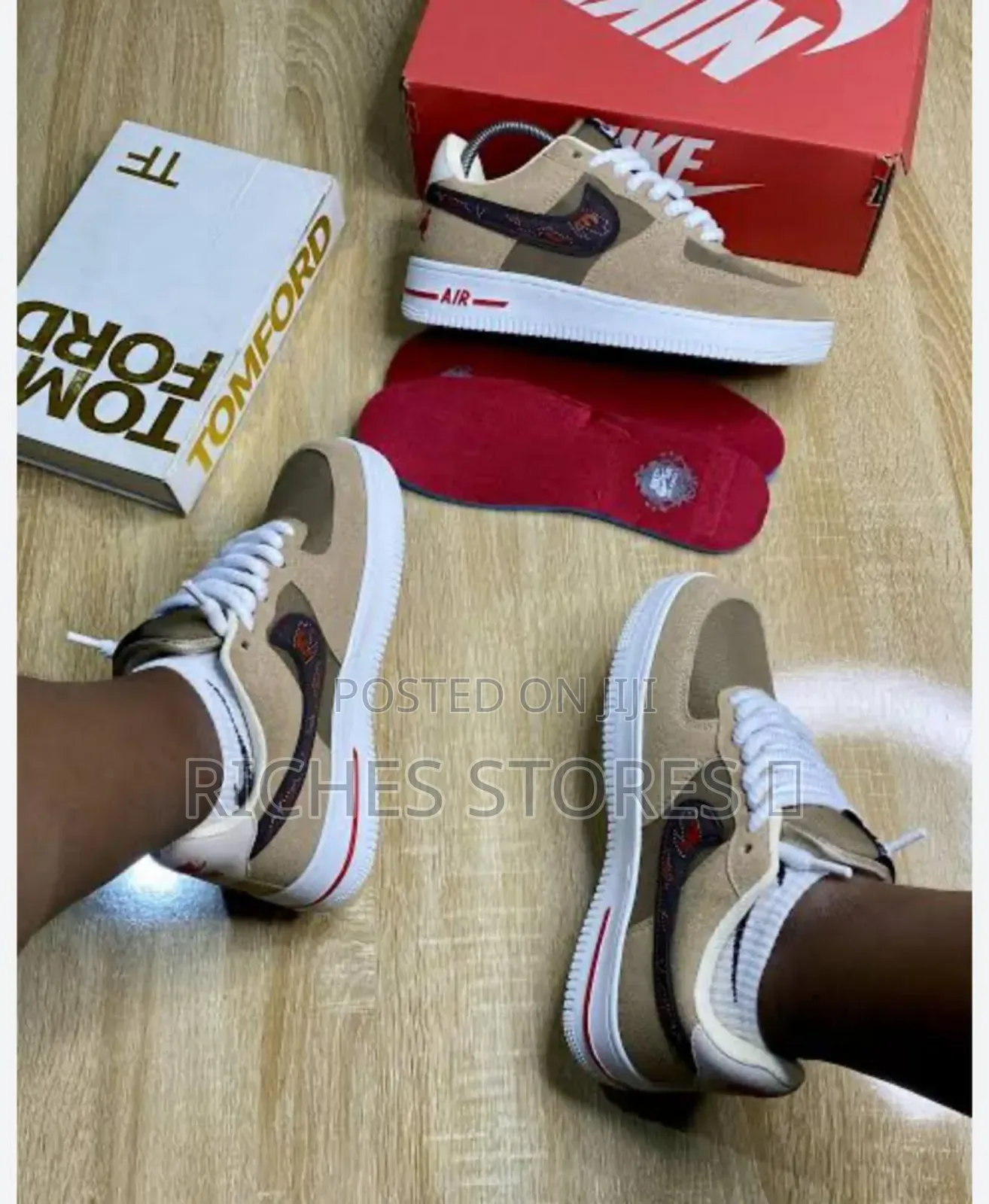 High Quality Nike Air Force 1 Low Suede Sneakers.