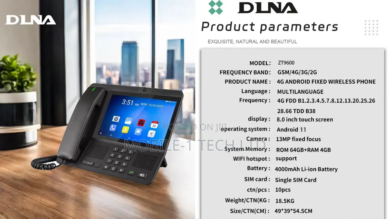 4g Fixed Android Smart Desktop Phone