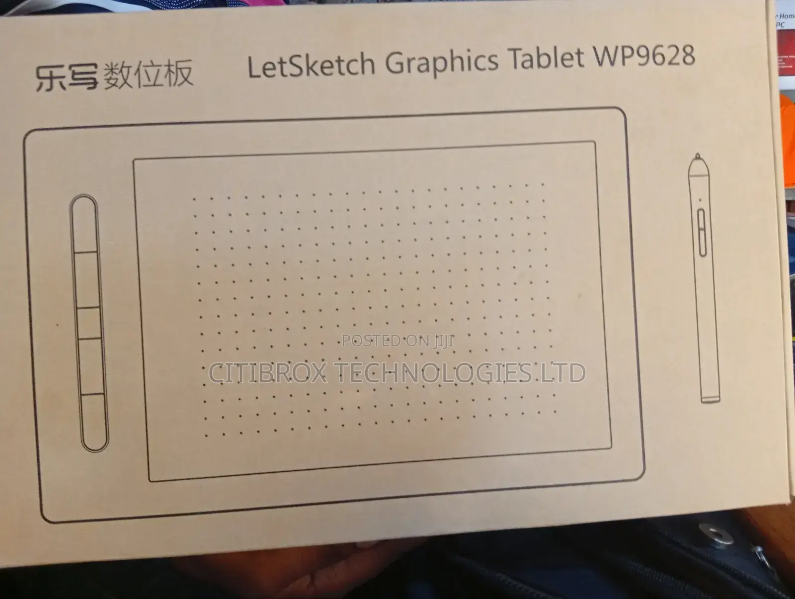 Vson Let-Sketch Graphics Tablet Wp9628