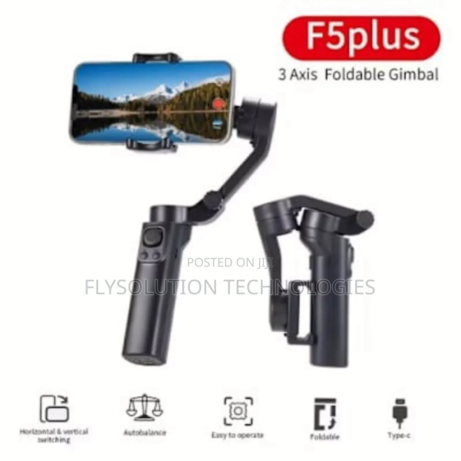 Feiyutech F5plus 3-Axis Foldable Handheld Gimbal