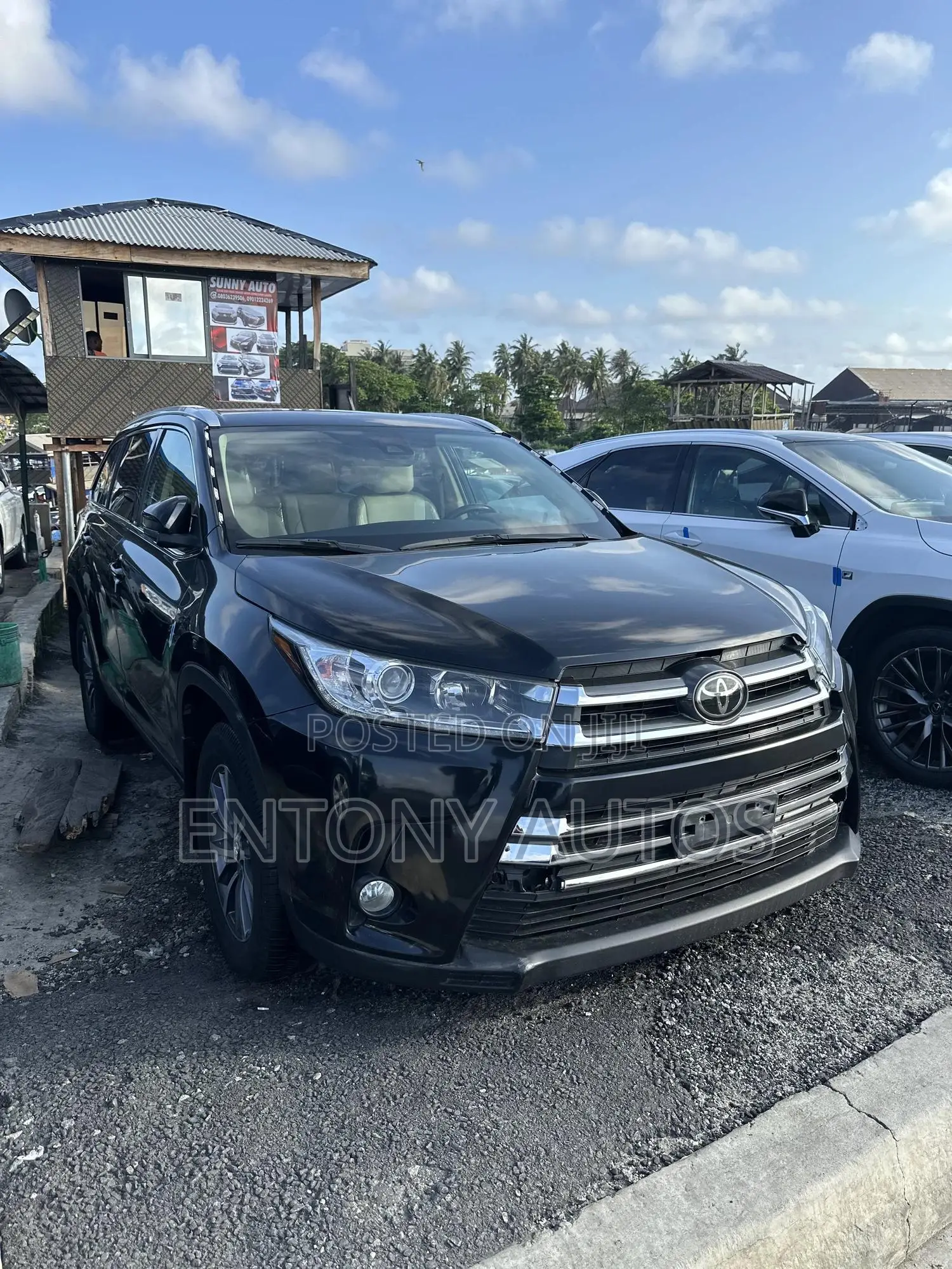 Toyota Highlander XLE 2019 Black
