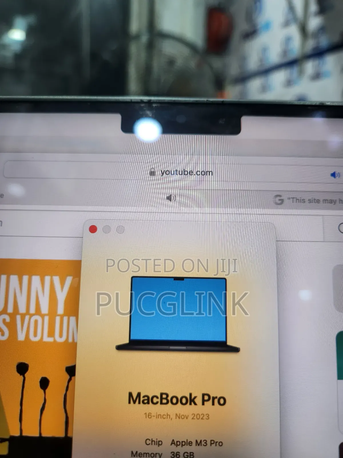 Apple MacBook Pro 2023 M3 Pro 16-Inch 36GB Apple M3 Pro SSD 512GB