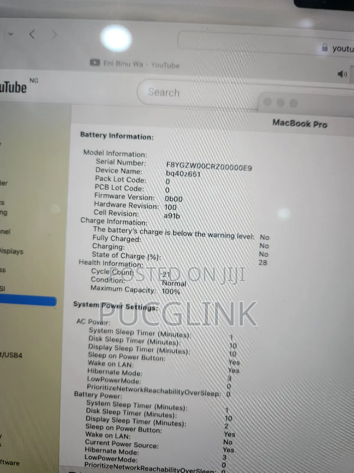 Apple MacBook Pro 2023 M3 Pro 16-Inch 36GB Apple M3 Pro SSD 512GB