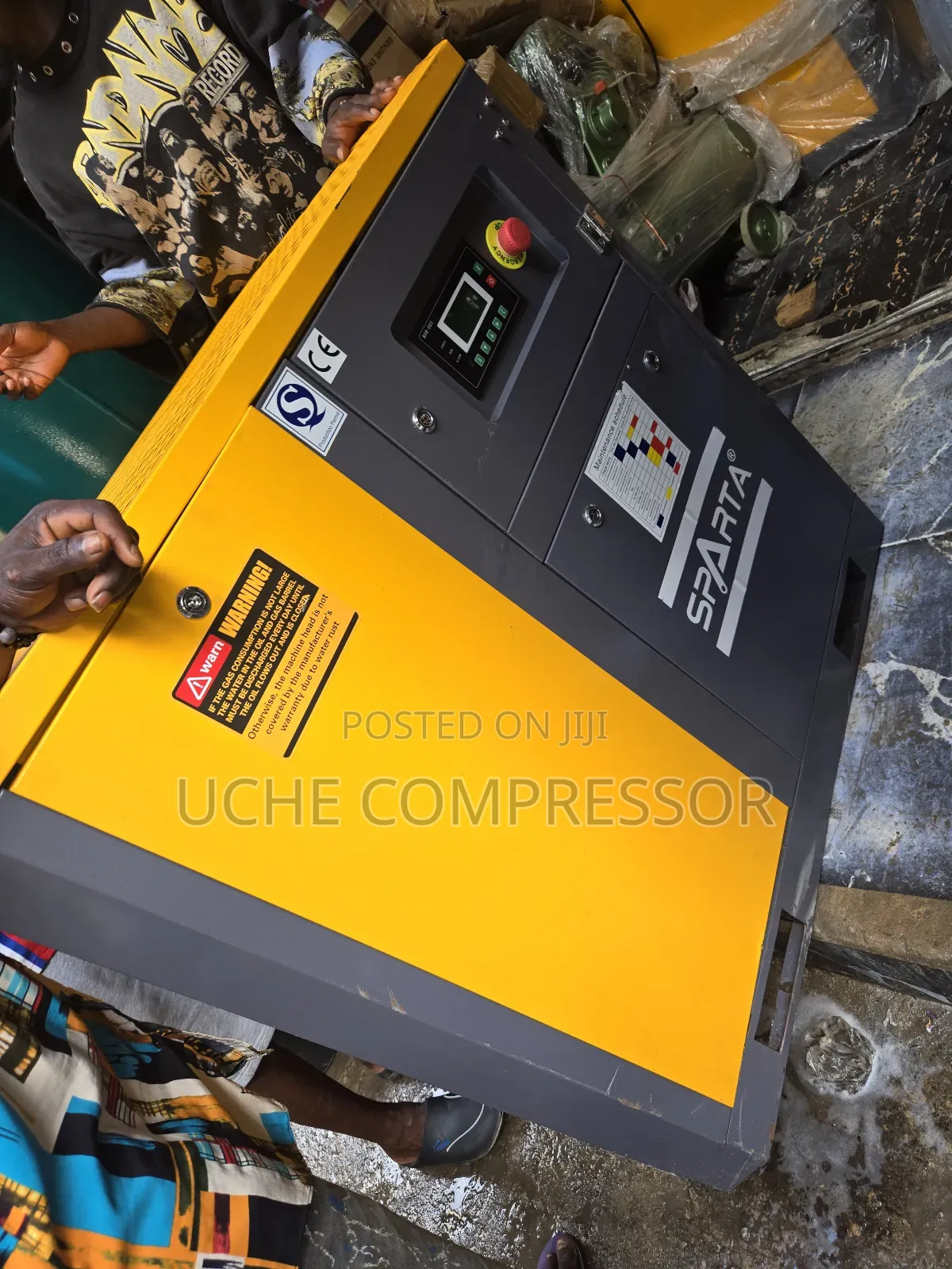 Screw Air Compressor 20hp 15kw 10bar Original One