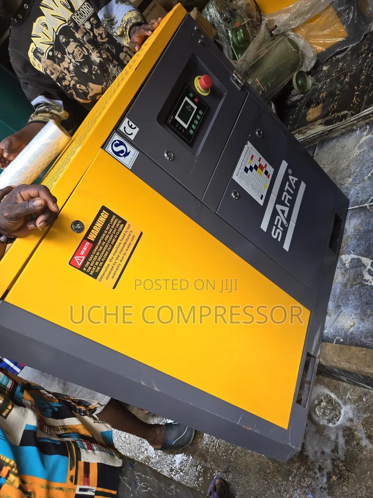 Screw Air Compressor 20hp 15kw 10bar Original One