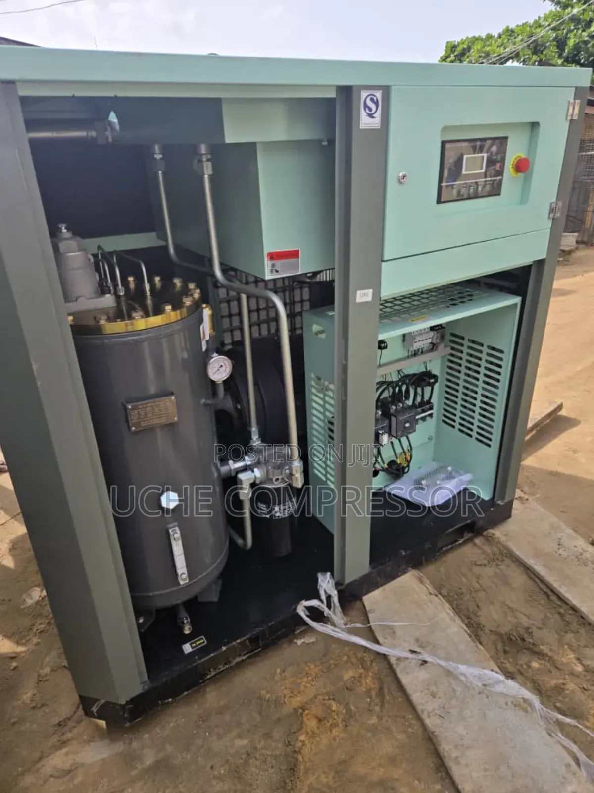 Screw Air Compressor 75kw 100hp 10bar Original One