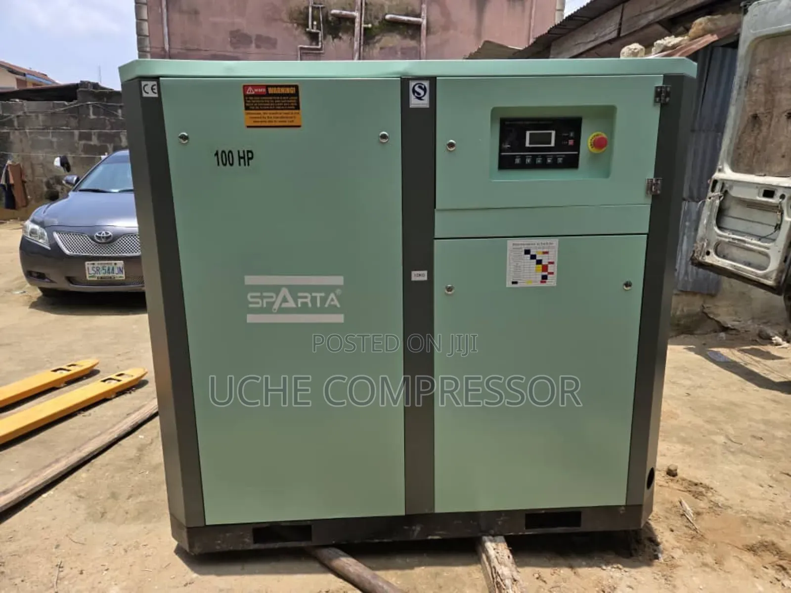 Screw Air Compressor 75kw 100hp 10bar Original One