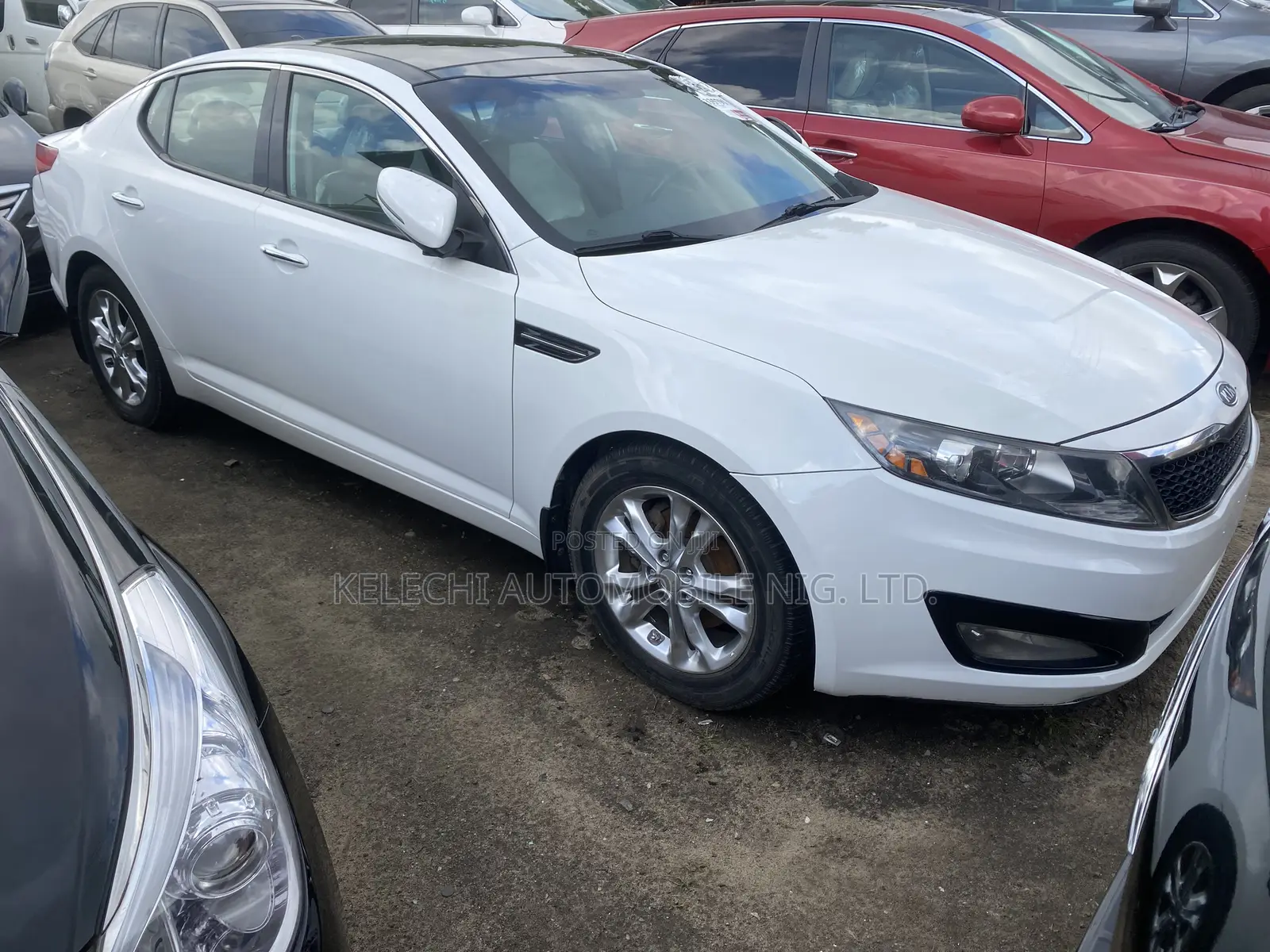 Kia Optima EX 4dr Sedan (2,4L 4cyl 6A) 2012 White