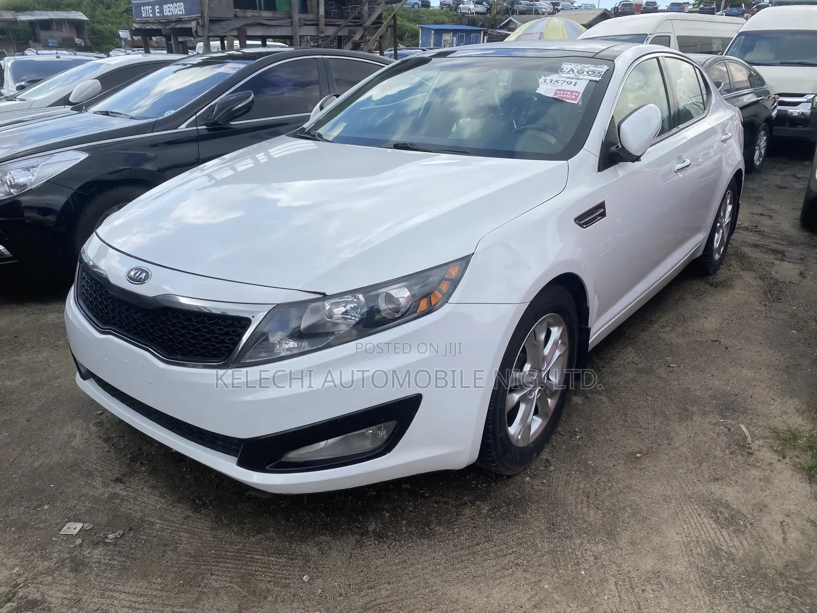 Kia Optima EX 4dr Sedan (2,4L 4cyl 6A) 2012 White